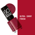 Rimmel 60 Seconds Super Shine Gel Nail Polish Red #710