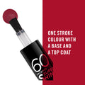 Rimmel 60 Seconds Super Shine Gel Nail Polish Red #710