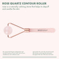 EcoTools Rose Quartz Contour Roller Facial Massage Tool 0030