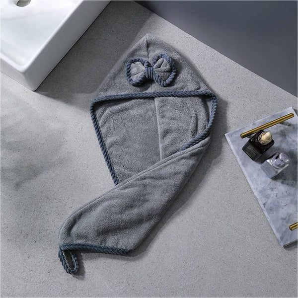 Reefi Modern Hair Cap Coral Fleece Grey