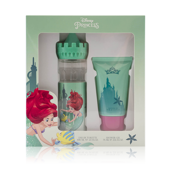 Disney Ariel Fragrance Set Eau de Parfum Spray Body Lotion Floral Green 2 Pieces