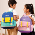 Sunveno Kids School Backpack 16 Inch Purple 16.8L Water-Resistant Polyester