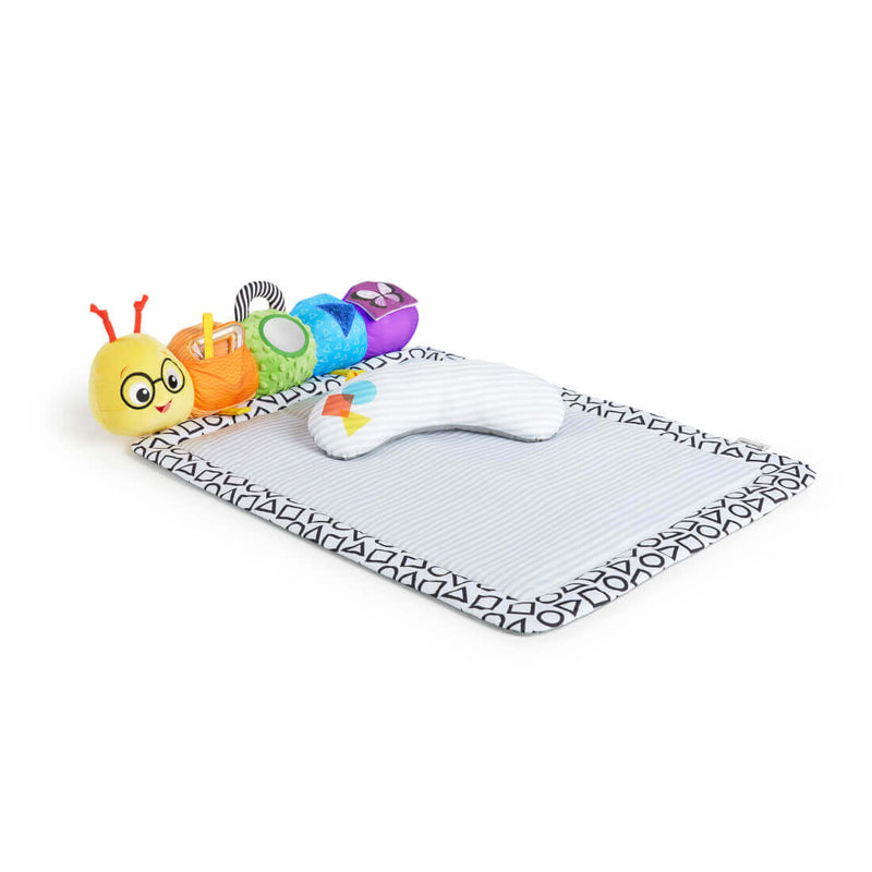 Baby Einstein 3-in-1 Travelpillar Tummy Mat Activity Gym with Prop Pillow