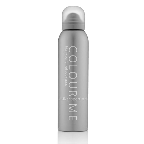 Colour Me Silver Sport Body Spray