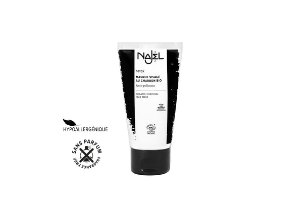 Najel Face Mask With Organic Charcoal 75ml