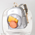 Sunveno Kids Backpack 11-Inch Silver, Water-Resistant 6.5L School Bag