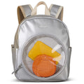 Sunveno Kids Backpack 11-Inch Silver, Water-Resistant 6.5L School Bag