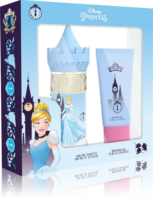 Disney Cinderella Fragrance Set Eau de Toilette Spray and Shower Gel 2 Pieces