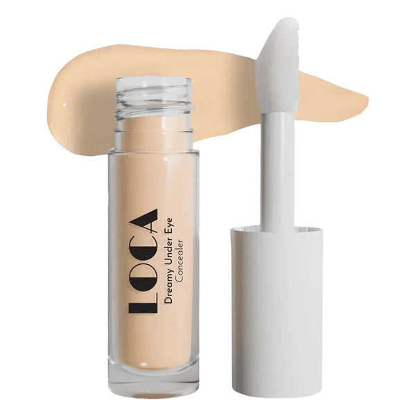 Loca Dreamy Under Eye Concealer Creamy Medium to Full Coverage 01 Meringue 16-Hour Wear