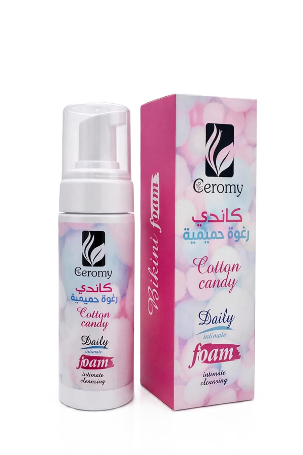 Ceromy Cotton Candy Intimate Cleansing Foam Refreshing Scent 150 ml