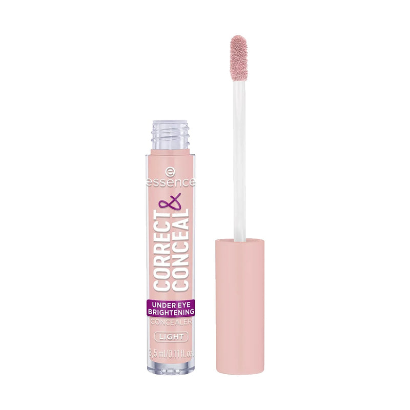 Essence Correct & Conceal Under-Eye Concealer Soft Texture Brightening 10 Light