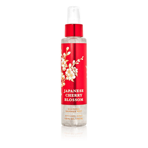 Bath & Body Works Japanese Cherry Blossom Shimmer Mist Fragrance Body Spray 145 ml