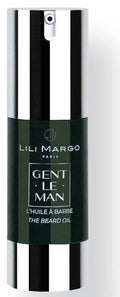 Lili Margo Beard Oil for Men, Softening Nourishing Jojoba and Castor Oil, 30 ml