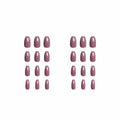 Katia Gorgeous Press-On False Nails Gel Finish Dark Nude, 5