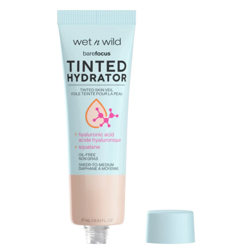 Wet n Wild Bare Focus Tinted Hydrator Lightweight Natural Finish Fair