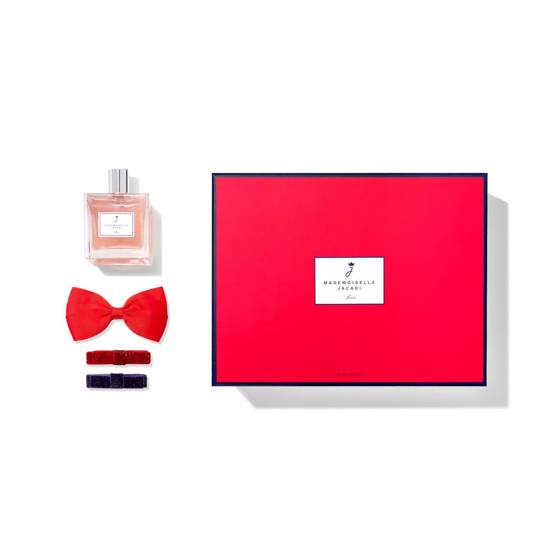 Jacadi Mademoiselle Eau de Toilette Gift Set with Hair Clips