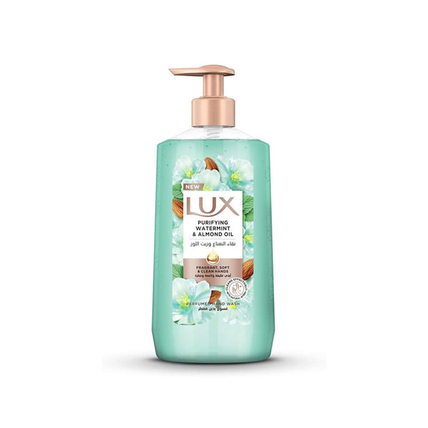Lux Purity Mint Liquid Hand Soap with Glycerin, Watermint Scent, 500 ml