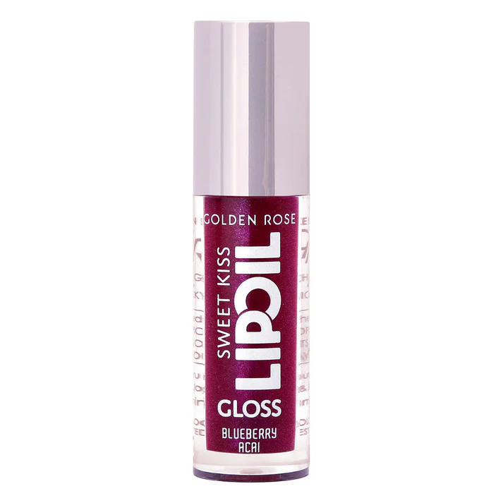 Golden Rose Sweet Kiss Lip Oil Gloss Blueberry Acai Scent 07