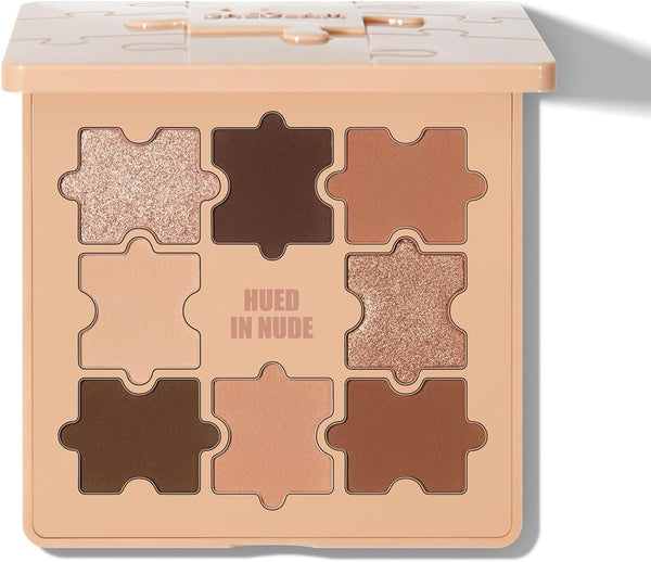 Sheglam Jazy Jigsaw Eyeshadow Palette Hued In Nude