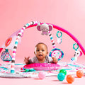 Bright Starts 5-in-1 Your Way Ball Play Pink Activity Gym with 35 Balls