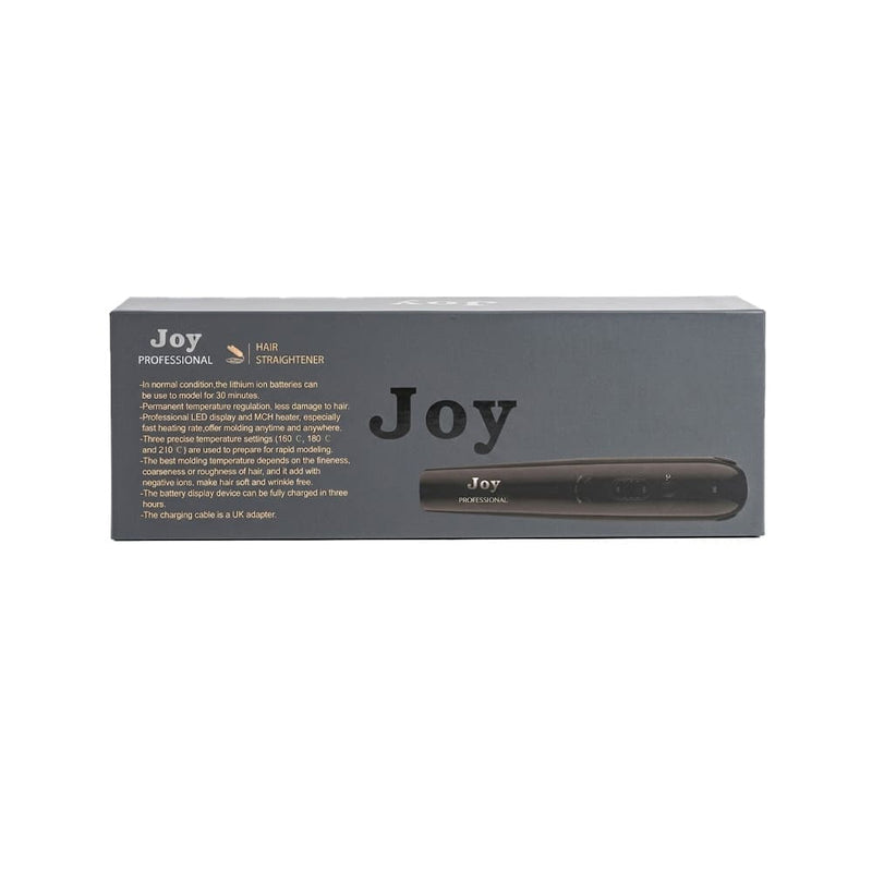 Joy Professional Cordless Hair Styler FDS-18107 Smooth Straightening Plates 160/180/200C Black