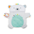 Bright Starts Tummy Time Prop & Play Baby Activity Mat with Mirror, Rattle and Toy Attachments