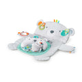 Bright Starts Tummy Time Prop & Play Baby Activity Mat with Mirror, Rattle and Toy Attachments