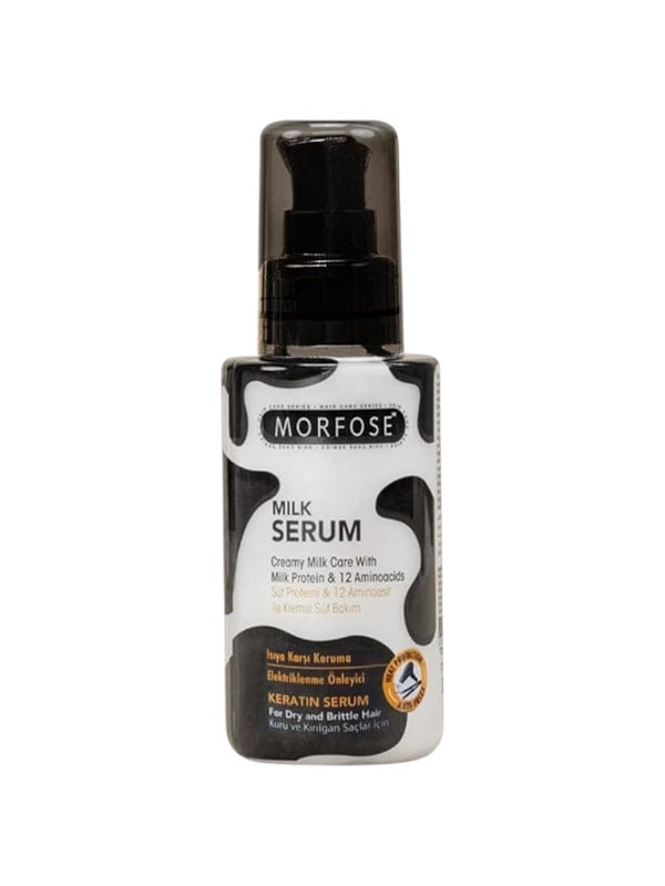 Morfose Milk Therapy Creamy Hair Serum with Milk Protein, Amino Acids and Avocado Oil, 100 ml