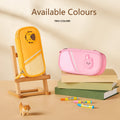Nohoo Rabbit Pink Pencil Case Polyester Zippered Stationery Organizer 1 Piece