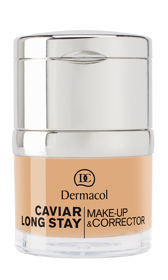 Dermacol Caviar Long Stay Make-Up & Corrector Cream Foundation and Concealer Nude No. 3