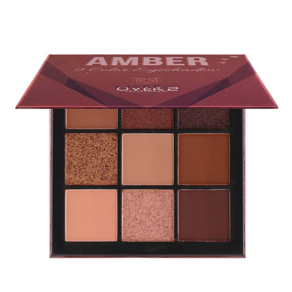Makeover22 Amber Palette Mini Eyeshadow Blendable Long-Lasting Shades 03