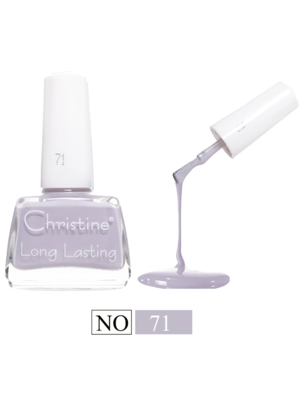 Christine Nail Polish Glossy or Matte Finish Shade 71