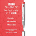 ISDIN Si-Nails Nail Strengthener Pen, Invisible Finish, Hyaluronic Acid, 2.5 ml