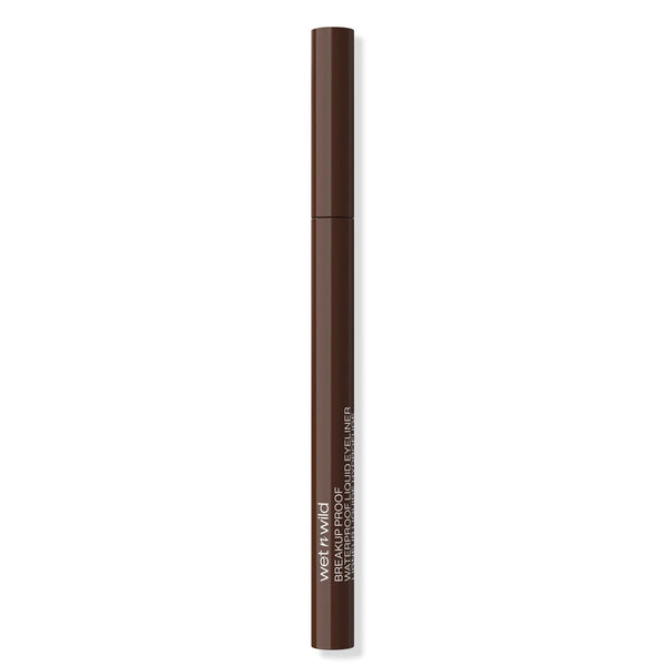 WET N WILD Breakup Proof Liquid Eyeliner Waterproof 16-Hour Wear Ultra-Fine Brush Tip
