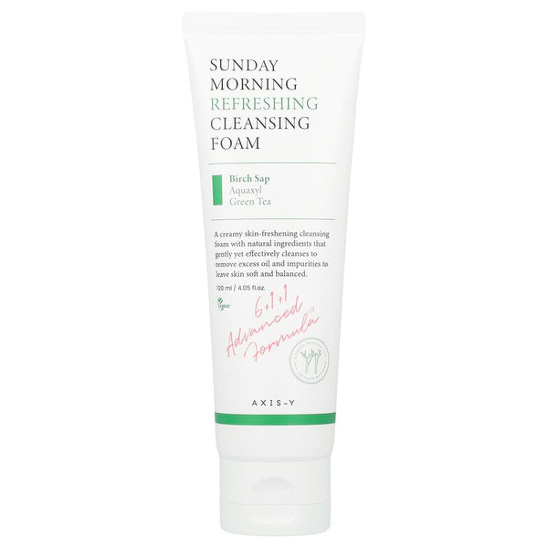 Axis Y Sunday Morning Refreshing Foaming Face Wash Deep Cleansing 120ml