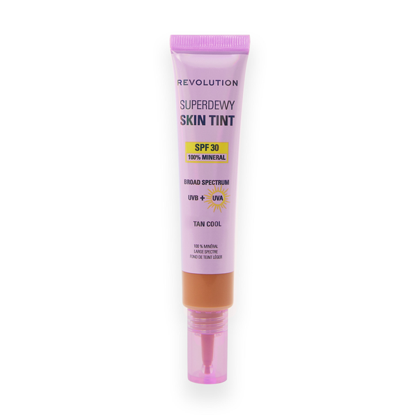 Revolution Superdewy Skin Tint SPF 30 Radiant Light Coverage Tan Cool