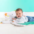 Kids 2 Tummy Time Prop & Play Mat, Plush Polar Bear Baby Activity Toy