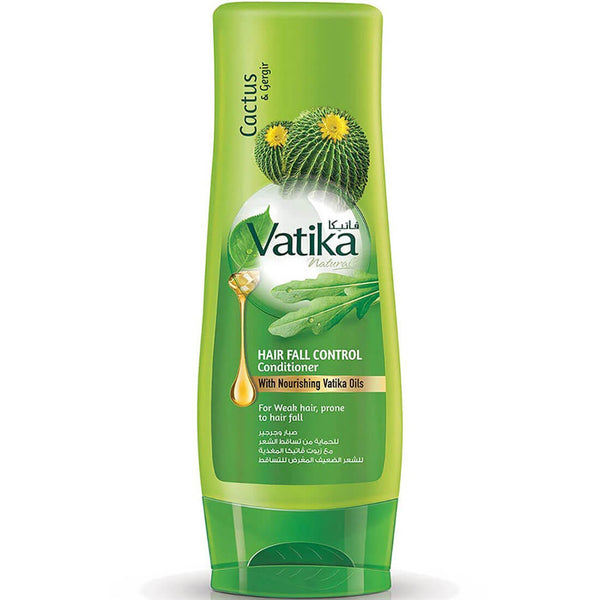 Dabur Vatika Hair Fall Conditioner Liquid with Cactus, Garlic and Gergir Extracts 400 ml