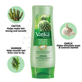Dabur Vatika Hair Fall Conditioner Liquid with Cactus, Garlic and Gergir Extracts 400 ml