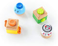 Baby Einstein Four Fundamentals Wooden Sensory Set, 4-Piece Developmental Toy Kit
