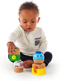 Baby Einstein Four Fundamentals Wooden Sensory Set, 4-Piece Developmental Toy Kit