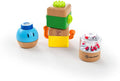 Baby Einstein Four Fundamentals Wooden Sensory Set, 4-Piece Developmental Toy Kit