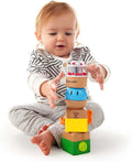 Baby Einstein Four Fundamentals Wooden Sensory Set, 4-Piece Developmental Toy Kit