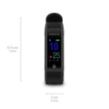 Medisana ViFit Touch Activity Tracker Smartwatch with Heart Rate Monitor Black