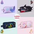 Nohoo Kids Pencil Case Color Bag Dino Green Zipper Oxford Fabric