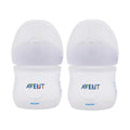 Avent Natural Feeding Bottles, Soft Flexible Nipples, BPA-Free PP, 125 ml, 2-Pack