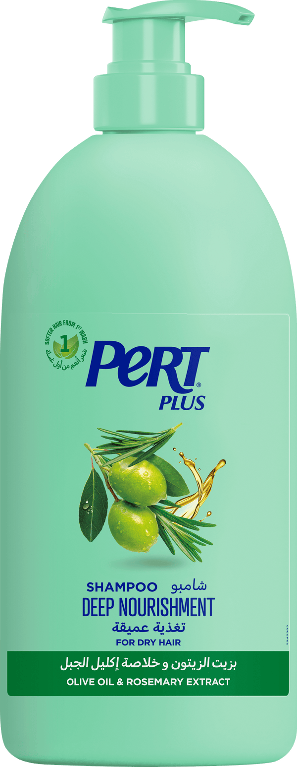 Pert Plus Olive Oil Shampoo Liquid Deep Moisturizing for Dry Hair 1000 ml