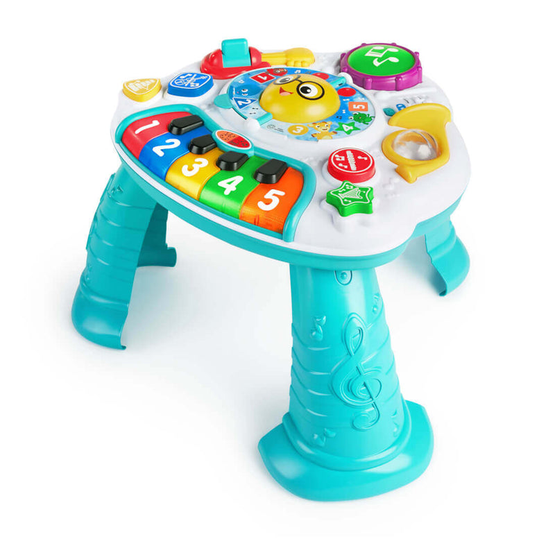 Baby Einstein Discovering Music Activity Table Musical Toy with Piano, Drum, Guitar and French Horn