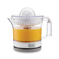 Black+Decker Citrus Juicer 25W, 600ml Transparent Jug, Two-Way Spin, Dual Cones