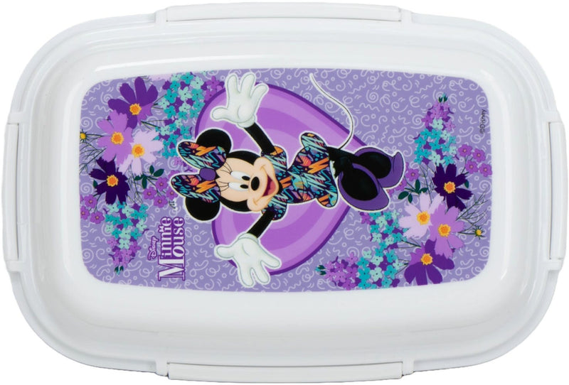 Sunce Lunch Box With 4 Compartments Minnie Design Leakproof Microwave Safe